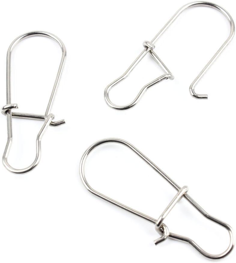 Fishing Swivel FY008-08 Enhanced Snaps Test 100Kg 50MM Cross Lock Tackle Fly Coast Lock Solid Coastlock Sea Lures