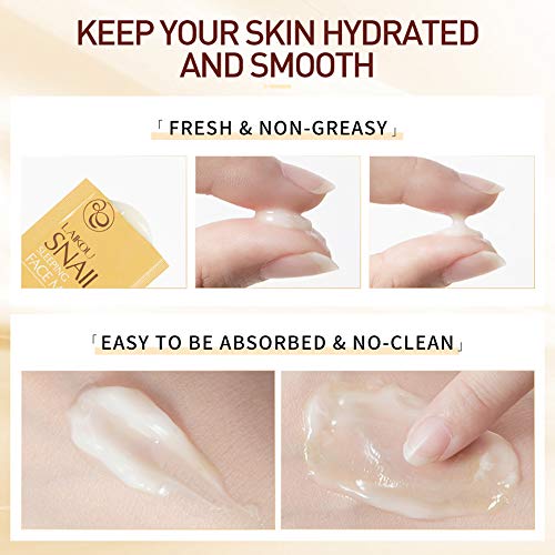 Image of Snail Extract Skin Treatment Mask - Moisturizing, Hydrating, Brightening, Soothing