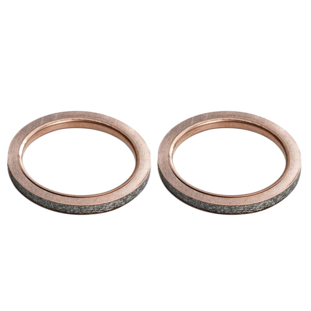 Junta de Escape 2 Uds 55x42x3.5mm Compatible Con Yamaha XV750 Virago 1981-1983 1988-1997 XVS1100 V Star 1100 Custom Classic Silverado 1999-2009