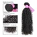 Original Queen 100% Brazilian Unprocessed Virgin Kinky Curly Human Hair Weave 3 Bundles Deep Curly Hair Extensions Mixed Length (10 12 14 Inch)