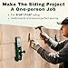 Pro Siding Installation Tools, Siding Gauge Tools, Adjustable Reveal, Heavy-Duty Polycarbonate Build with Non-Slip Pads, Fits 5/16