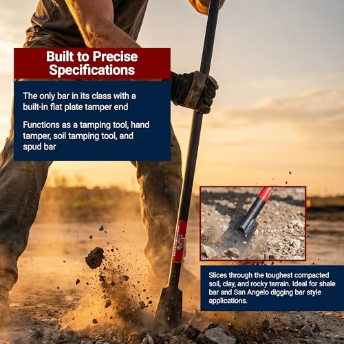 Bully Tools Steel Tamping Bar