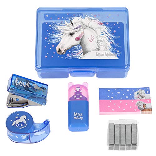 Depesche 5776 Mini bureauset in box met paardenmotief, Miss Melody, gesorteerd - Image 3