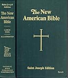 The New American Bible, St Joseph Edition Large Type Illustrated (1992 Green Cover Copy)