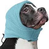 Nanaki Dog Calming Hoodie Hematomas Ear Wraps for Dogs, Fireworks Snood For Dogs Grooming Dog Hood for Noise Protection Dog Ear Covers for Blow Drying Dog Ear Protector Dog Headband for Anxiety Relief