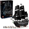 Barco pirata del Capitán Jack Sparrow LEGO Icons - Set de construcción para adultos, de 18 años en adelante - Decoración para oficina, dormitorio o estante - Barco Perla Negra coleccionable para fanáticos de Piratas del Caribe - 10365 2