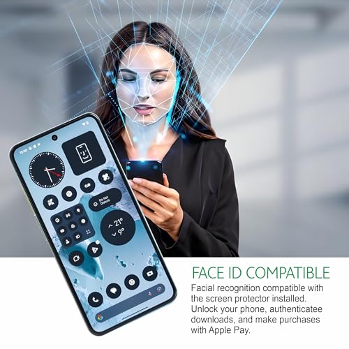 Image of AIBEX Tempered Glass Screen Protector & Screen Guard for CMF by Nothing Phone 2 Pro transparent