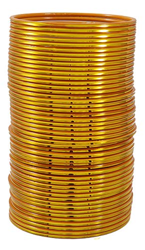 Plain Glossy Finished Bangle Set for Women, Pack of 48