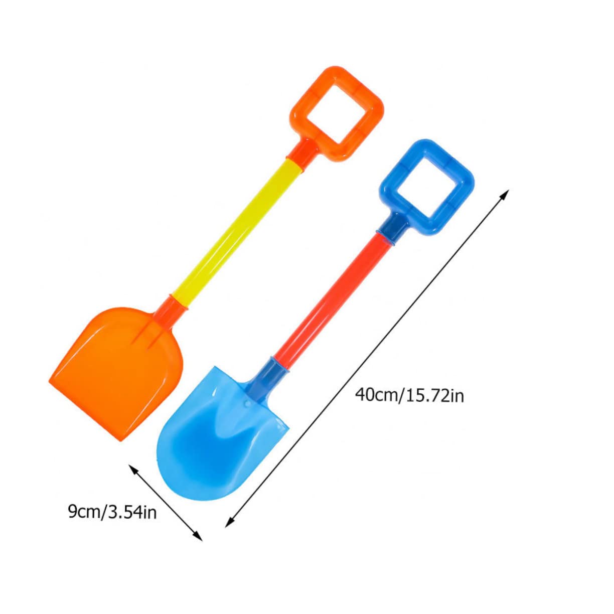 Set di 10 Pezzi di Palette Doppie per Bambini in Abs, Giocattoli da Spiaggia e Neve, per Giochi All'aperto e Attività sulla Sabbia Colore Casuale