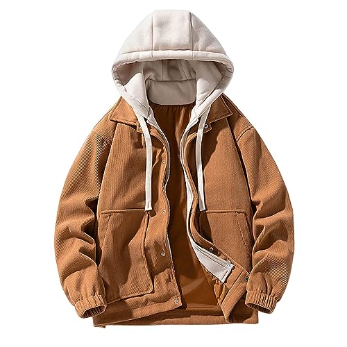Manteau d'hiver décontracté en velours pour les sorties urbaines