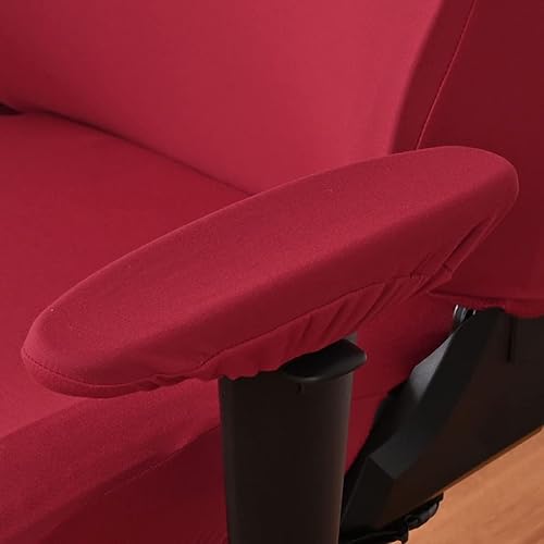 Miniatura 5 de DECHOUS 1 juego de fundas elásticas y lavables para silla de computadora, fundas protectoras para silla de oficina, protector para silla giratoria