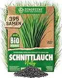 ZenGreens® - Bio Schnittlauch Samen (Nelly) - Schnittlauchsamen - Kräutersamen für den einfachen Anbau im Garten, Balkon oder Küche - Kräuter Saatgut ideal für Anfänger