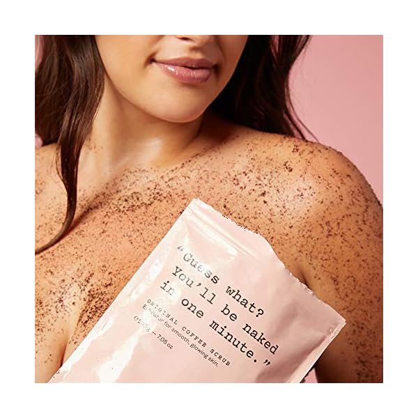 Frank Body Original Coffee Scrub, 7.05oz | Natural & Cruelty Free Exfoliating Body Scrub | Hydrating Vegan Scrub Skin Care For Stretch Marks, Acne, Cellulite | 1ct