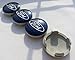 AOWIFT New 4pcs Ford Glossy Blue Center Wheel Hub Caps Emblem Cover Cap Cp9c-1a096-Aa (Fits: Ford)