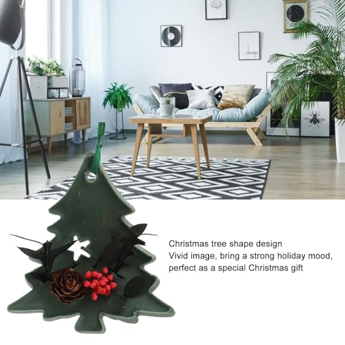 3PCS Sachets de Cera Aromática Floral con Diseño Árbol de Navidad miniatura 4