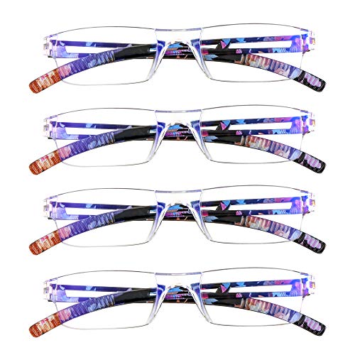 4 Pairs_blue Floral