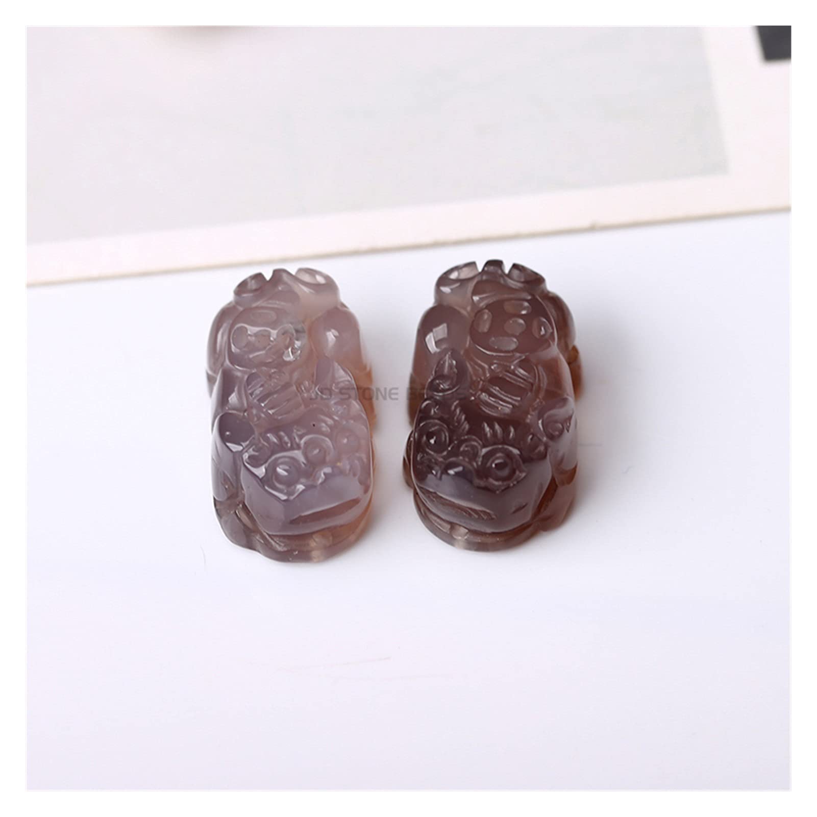 Amazon.co.jp: 天然水晶 天然のPixiu Breave軍の瑪瑙石ビーズバングル