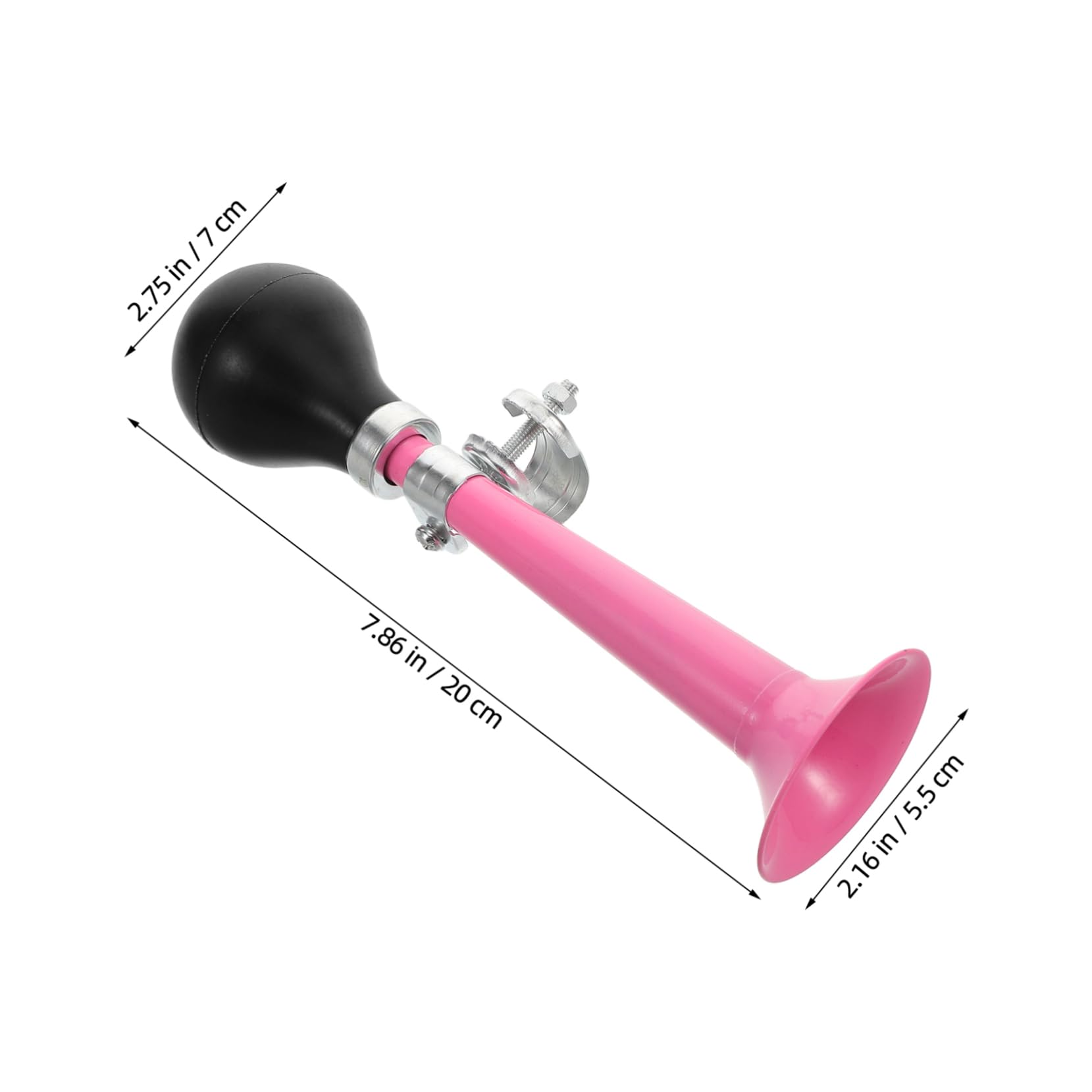 HANABASS Mountain Bike Air Horn Super Loud Metal Plated Bike Horn Boys and Girls Fun Cycling Accessory