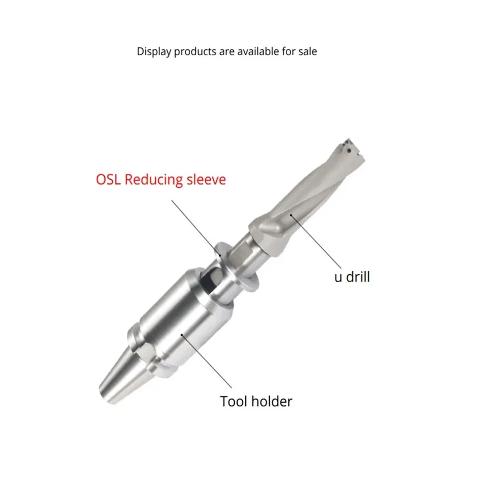 Adaptador de enchufe para torno y fresadora CNC Portaherramientas de ruta de aceite, manguito de conversión, portaherramientas fijo lateral, reductor 25-20 32-20 40-25 40-32 for taladro en U(32-25)