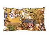  WhooplaArt Housses de coussin en velours pour femme Taies d\'oreillers chinoises traditionnelles Design double face Imprimé beauté 18\