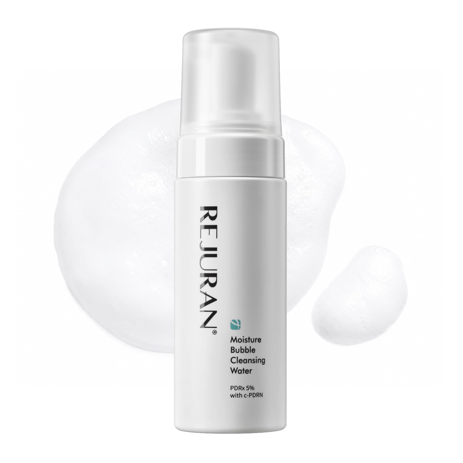 REJURAN Feuchtigkeitsspendendes Reinigungswasser Mit Schaum, Pdrn Gesichtsreiniger Mit Pdrx, Ph Neutral Und Feuchtigkeitsspendend, 5,07 fl oz (1er Packung)
