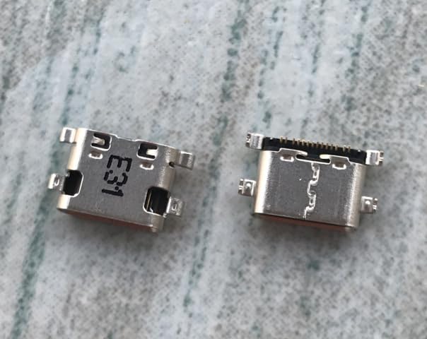 Wiring Connecting Terminals - 50pcs,100pcs/lot Type C Micro USB Connector for ZTE C2016 W2016 Replacement - (Color: 50pcs)