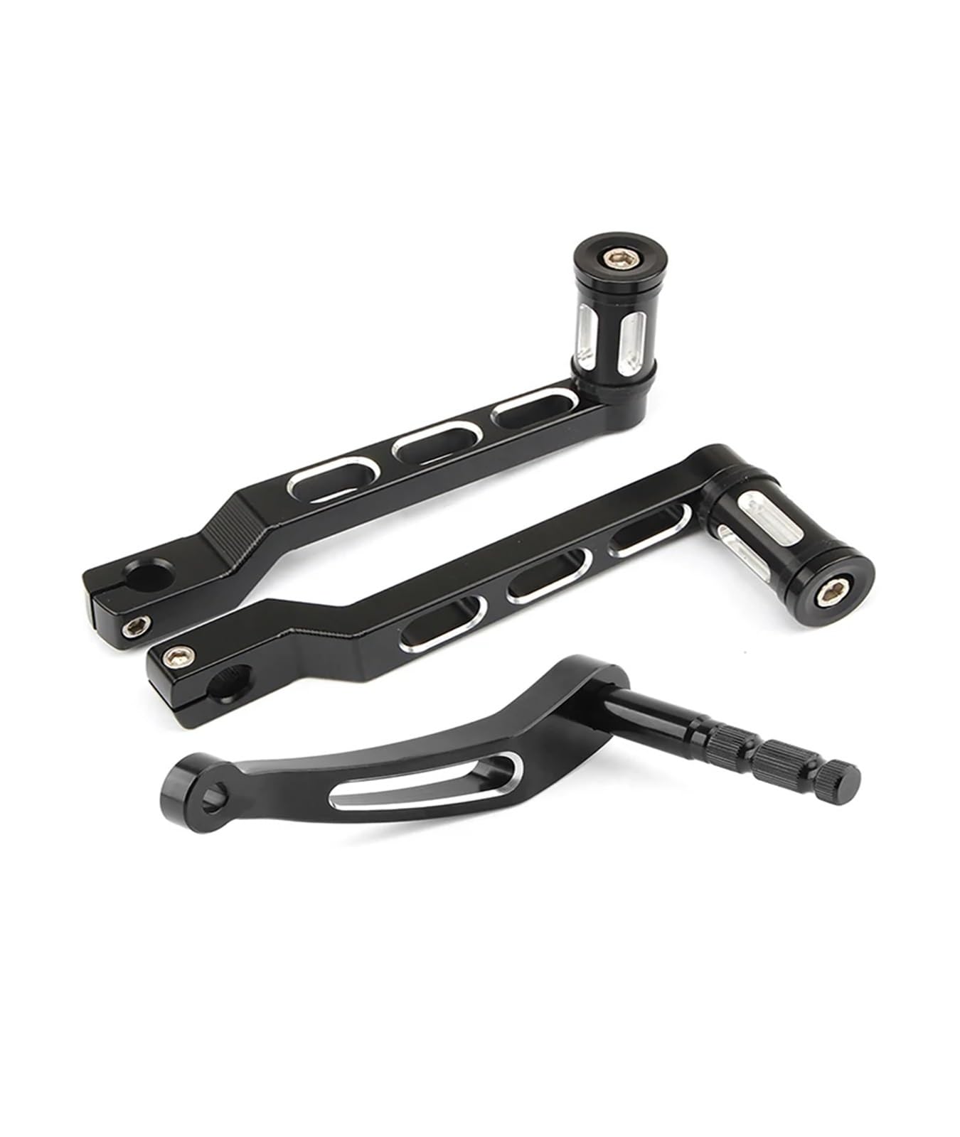 SYC27QP Shift Pedal Lever Motorcycle Extended Shifter Shift Rod Lever Arm Shift Lever Shifter Pegs for Softail Slim FLSL for Fat Boy FLFB Breakout FXBR 18-23