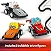 LEGO DUPLO Town F1 Team Race Cars & Drivers Building Toy Playset - Toddler Toy Cars for Pretend Play, Boys and Girls, Ages 2+ - Learning and Educational Gift for Preschool - 10445