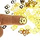 10. Geburtstag Jubiläum Konfetti goldene,Zahlenkonfetti Tischdeko Streudeko,Streudeko für Geburtstagsfeier, Motto-Party,Geburtstags Zahlen-Konfetti,Glitter Geburtstags-Deko, Gold