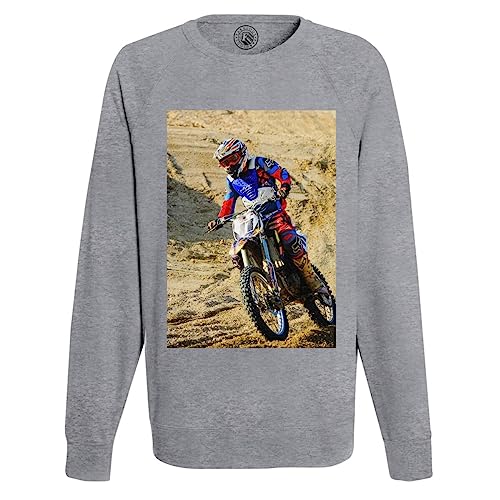 Sweatshirt homme motocross fini les vêtements de moto fades