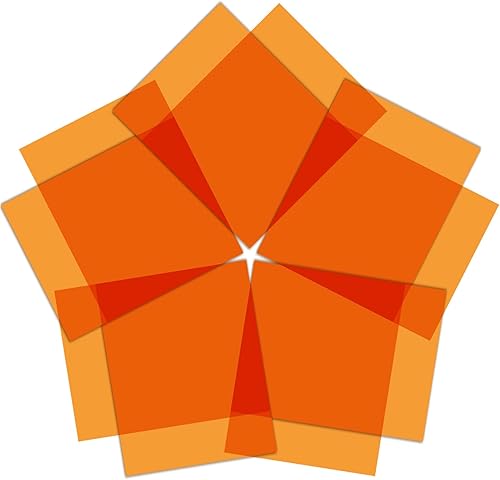 Sakolla 10 filtros de gel de iluminación de colores, filtro de luz de gel de corrección, superposiciones de color transparente, láminas de plástico