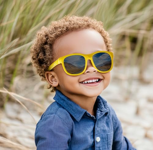 HECCEI Polarized Baby Sunglasses with Strap - Flexible Infant Sunglasses UV Protection for Newborns Toddler, Age 0-24 Months3