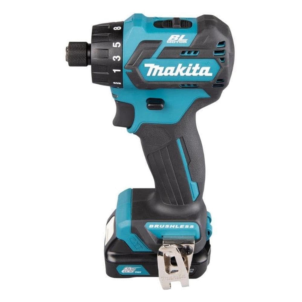 Makita DF032DSAE - Taladro atornillador 10,8V litio 2,0 Ah 1/4" BL