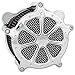 Roland Sands Design Venturi Speed 7 Air Cleaner Compatible for Harley-Davidson Road Glide Ultra 2016-2017 - Chrome