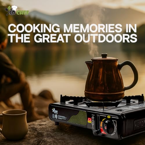JoChef Butane Camping Stove - 9,500 BTU Portable Gas Stove - Image 6