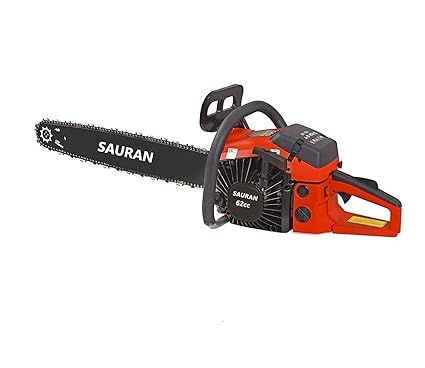 Sauran 58cc Heavy duty 22 inch petrol chainsaw for wood cutting with 6 months warranty Heavy chain saw Fuel Chainsaw (Without Battery)