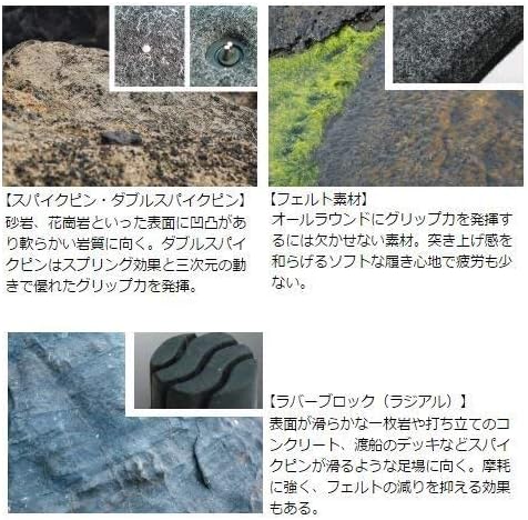 Amazon ダイワ ベリピタロックキット ラジアルフェルトスパイク キュービックセンサーソール Bl 180 S ダイワ Daiwa 替え底