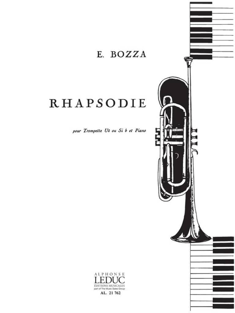 Bozza: Rhapsody, for Trumpet and Piano      Paperback – January 1, 1979