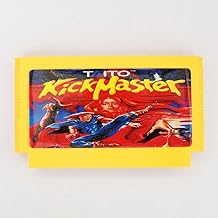 Royal Classic Kick Master Tarjeta de juego de color amarillo de 60 pines para reproductor de juegos Subor de 8 bits