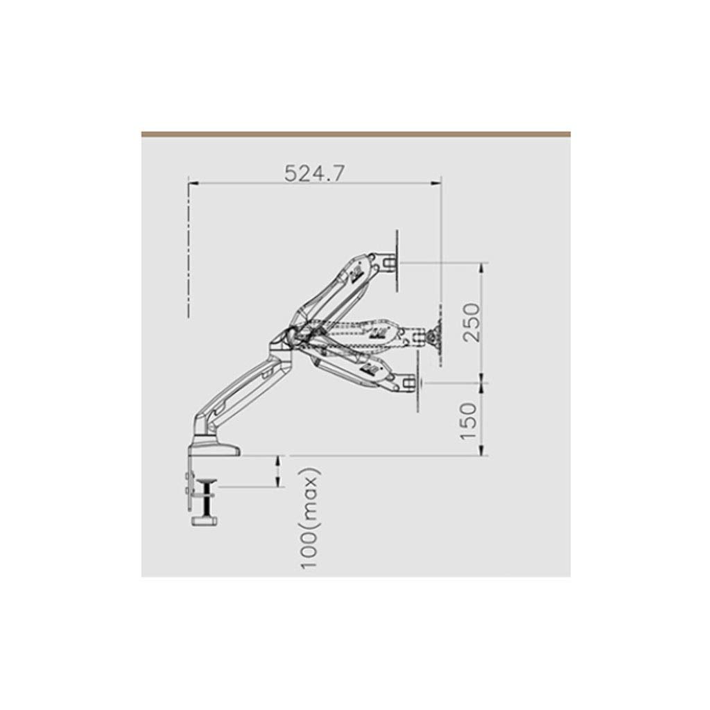 Projector Stand Portable DJ Stand Adjustable Height Aluminum Alloy Folding Table Stand for Laptop Projector DJ Mixer Audio Controllers