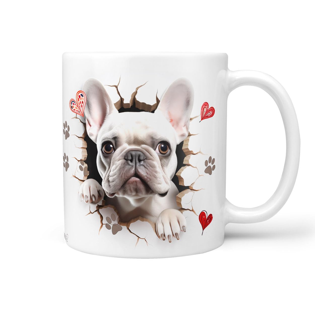 Mug Collectionneur Race Tasse Bulldogge Français - Mug Céramique 300ml Avec  Design Exclusif Mug Céramique 300ml Design Bulldogge, image size:1250x1250