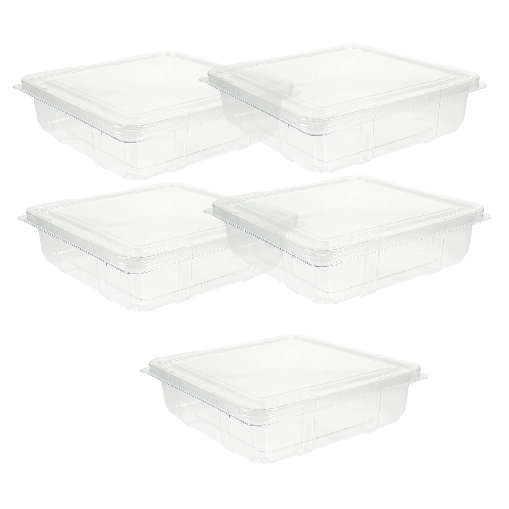 MUCKLILY Travel-friendly Hat Organizer Square Storage Box Lids for Baseball Caps Hat Carrier Case