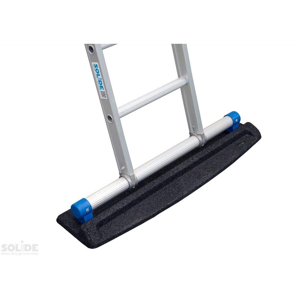 Maruflex Leiter AZS Leitermatte Aluminium 3-stufig Silber/Schwarz 17,91 Zoll 5,3 kg