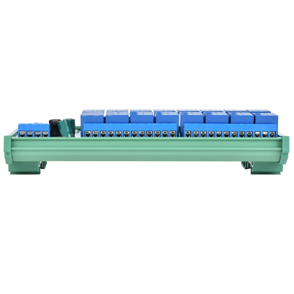 Módulo de expansión PLC de 16 Canales Relé para Suministros eléctricos de Control Remoto con protocolo RTU(R4D3B16-R with DIN Rail Box)
