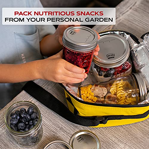 Forjars FJ-RL-100 Canning Lids Regular Mouth, 100-Pack – Create Airtight Seals On Mason Jars To Preserve Food For Meal Prep & Food Storage – 2.7 Inch Steel Lids thumb #4