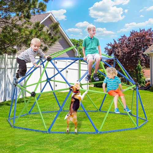 Image of Climbing Dome Jungle Gym 10ft Outdoor Playset Kids Playground Equipment