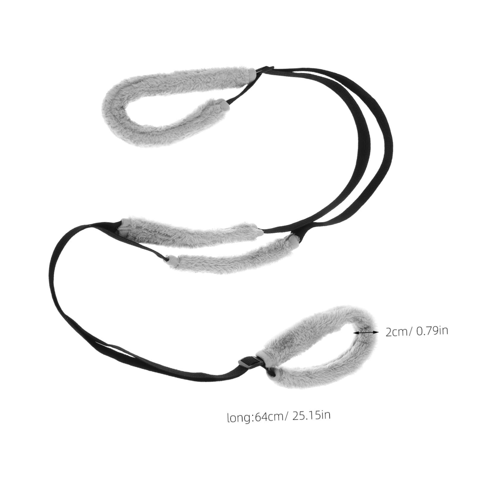 Toddmomy Dog Sling Harness for Disabled Dogs Adjustable Support Strap with Ergonomic Handle Portable Rehabilitation Aid for Senior and Breeds Comfortable Carrying