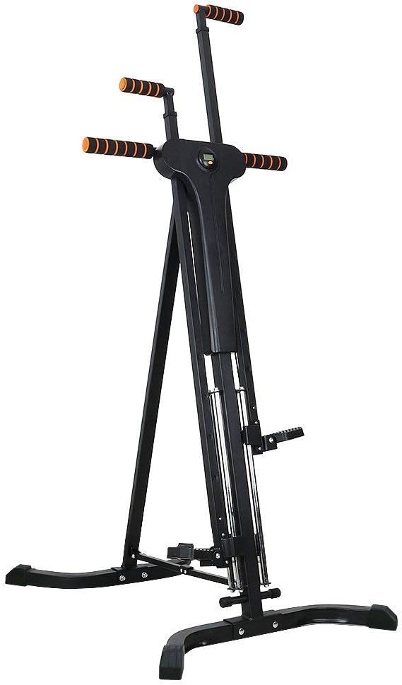 Vertical Climber Cardio Exercise Folding Climbing Machine for Home Gym Step Climber Exercise Fitness Upgraded 2.0