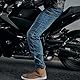REBELHORN Urban III MotorradJeans Motorrad Hosen Herren | Aramidfaser Futter | Knie und Hüft Protektoren Stufe 2 | Belüftungslöcher | Lose Passform Motorradhose mit Protektoren
