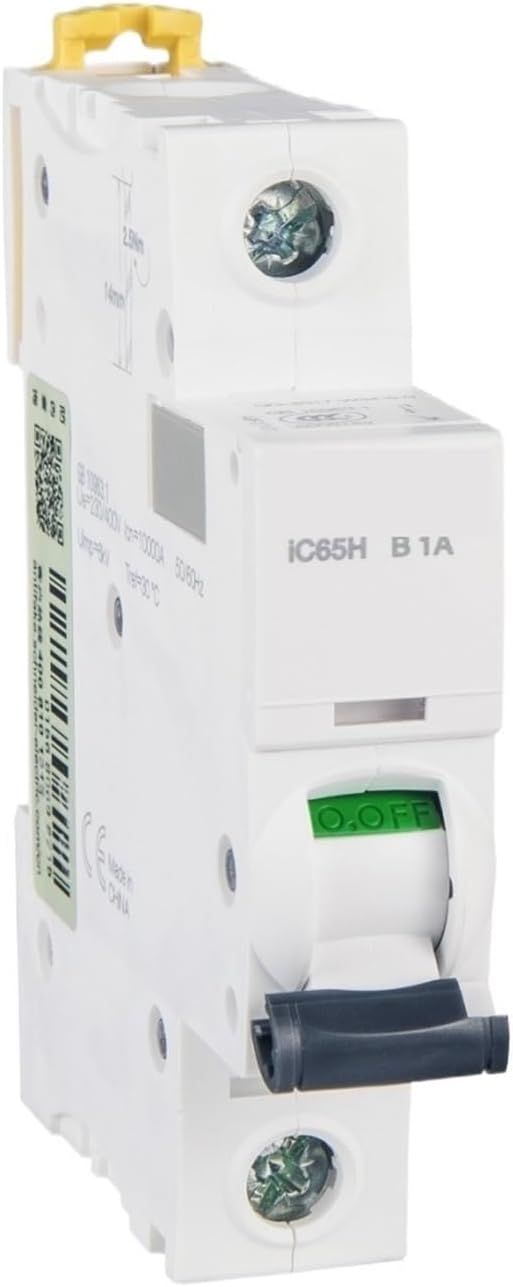 IC65 Miniature Circuit Breaker A9F27101 iC65H 1P B1A 1P | 1A | B | 10KA